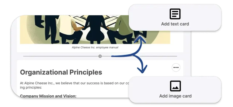 Peerdom displaying an entire organization