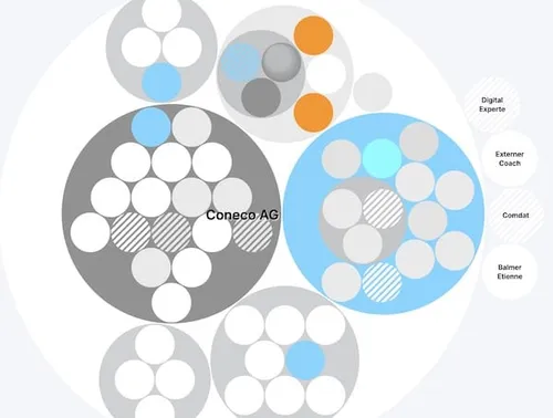 Coneco organization map