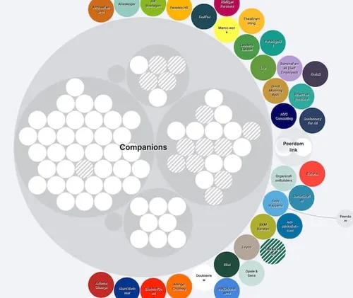 Peerdom Companions organization map