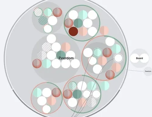 Peerdom Demo organization map