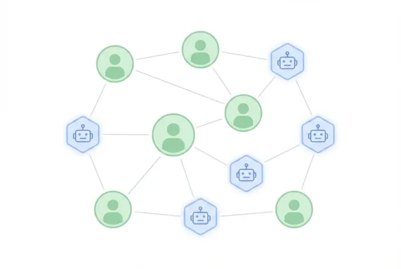Illustration showing AI respecting defined permissions and constraints within authorized domains